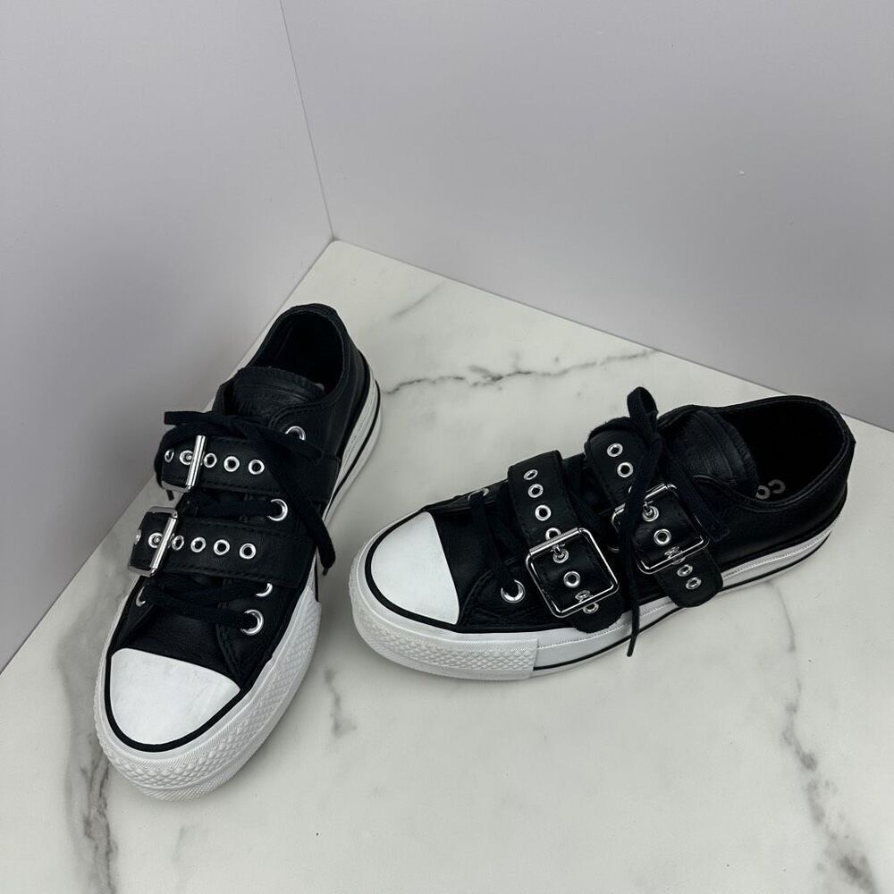 Converse Chuck Taylor All Star x CTAS Lift Buckle x Ox Leather Platform x Women’ - Picture 3 of 7